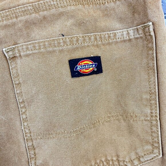 Dickies Mens Flannel Lined Carpenter Duck Work Pants 38 x 34 - Picture 7 of 11